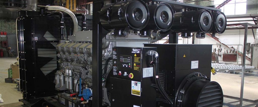 фото Дизель-генератор 640 кВт с двигателем Mitsubishi АД 640 0,4 кВ