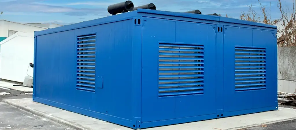 Модульное здание ЭТРО на силовых установках Yuchai