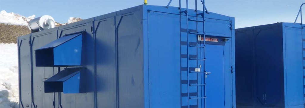 фото Дизель-генератор ЭТРО 640 кВт 400В в контейнере АД 640-Т400-3РБК