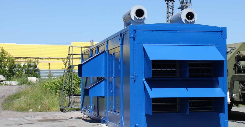 фото Дизель-генератор ЭТРО 1500 кВт 0,4 кВ в контейнере АД 1500-Т400-3РБК