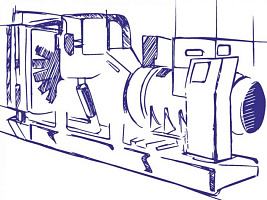 Дизель-генераторы ЭТРО в Москве АД400-Т400 с двигателем Doosan P158LD от российского производителя